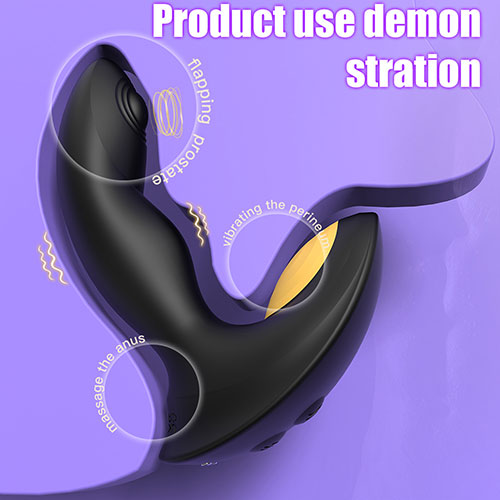 CHAC Remote Control Pulsing Prostate Vibrator