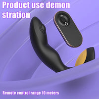 CHAC Remote Control Pulsing Prostate Vibrator