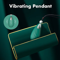 BERYL Rechargeable Vibrating Silicone Pebble Necklace
