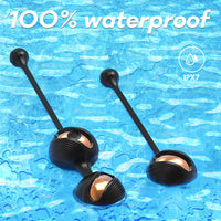 Gem Rechargeable Remote Control Vibrating Kegel Ball Set