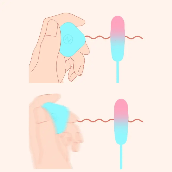 Zemalia Thrusting Egg Vibration App Control