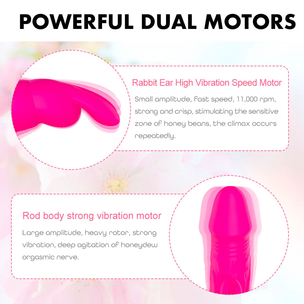 RADI Real Feel Rabbit Vibrator 8.39 Inch